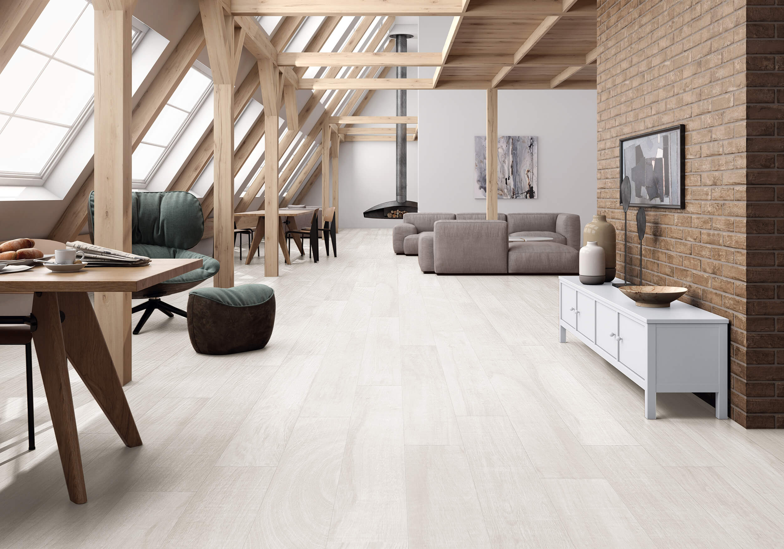 Artwood Chevron Nut R11 120x60 Ibero