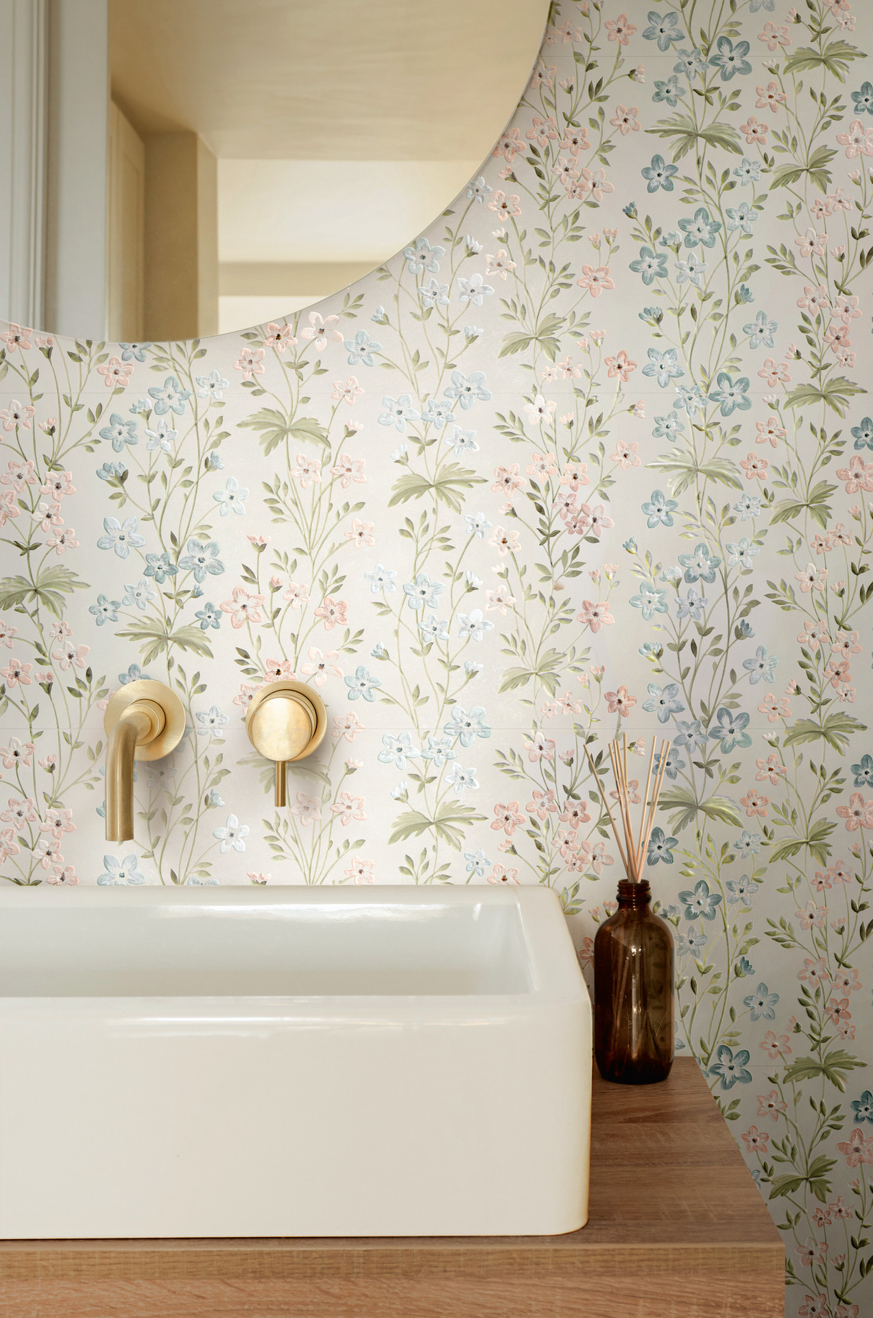 MP84 Flora Verde Struttura Spike 3D Rett 30x90 MARAZZI Italy