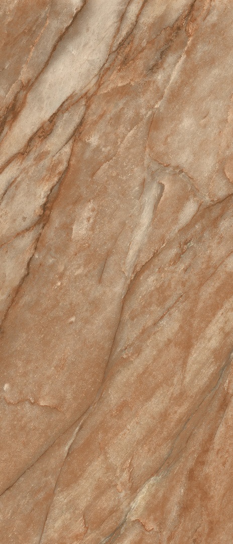 781182 Authentic Luxe Marble Nuage Matte Silk 6mm 120x280 Rex Ceramiche