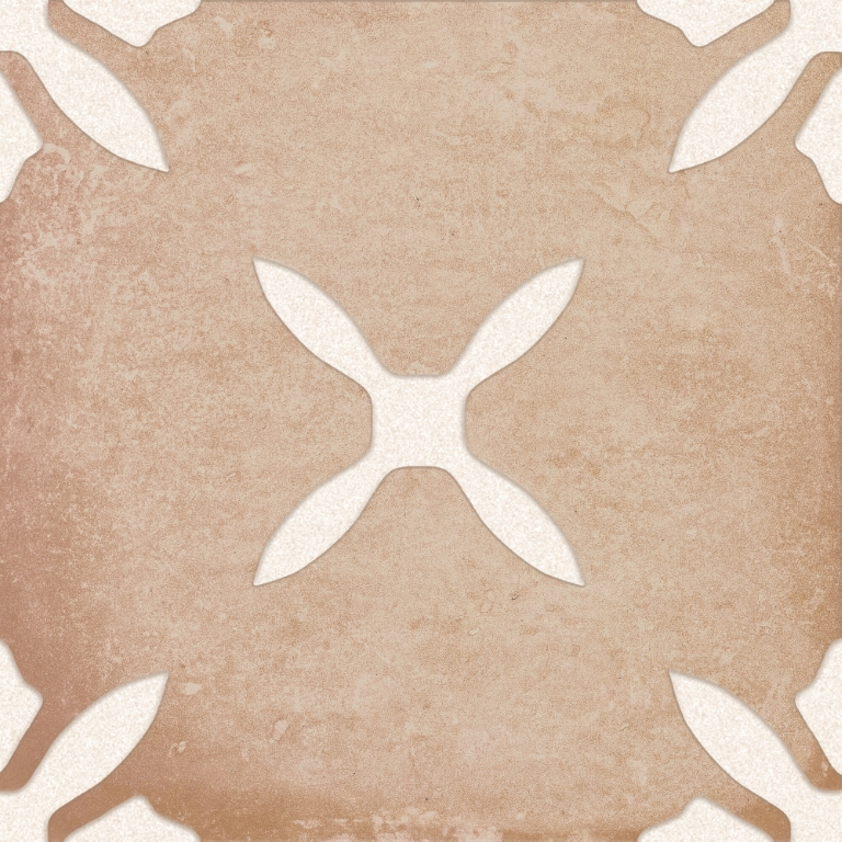 40802 Pangea Clay Flower LT 22,3x22,3 Harmony