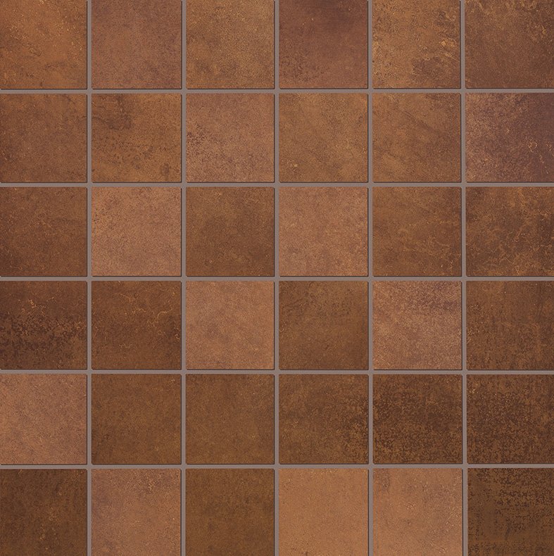 fTA8 Oxide Corten Macromosaico 30x30 FAP Ceramiche