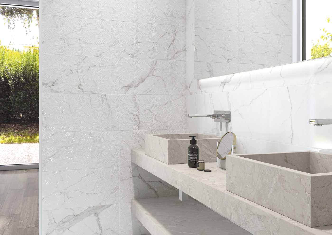 Anima White Mate Rc 60x120 Cifre фото 6