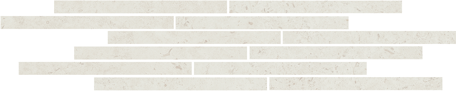 T025/11205 Декор Карму мозаичный бежевый светлый матовый 75х15 Kerama Marazzi