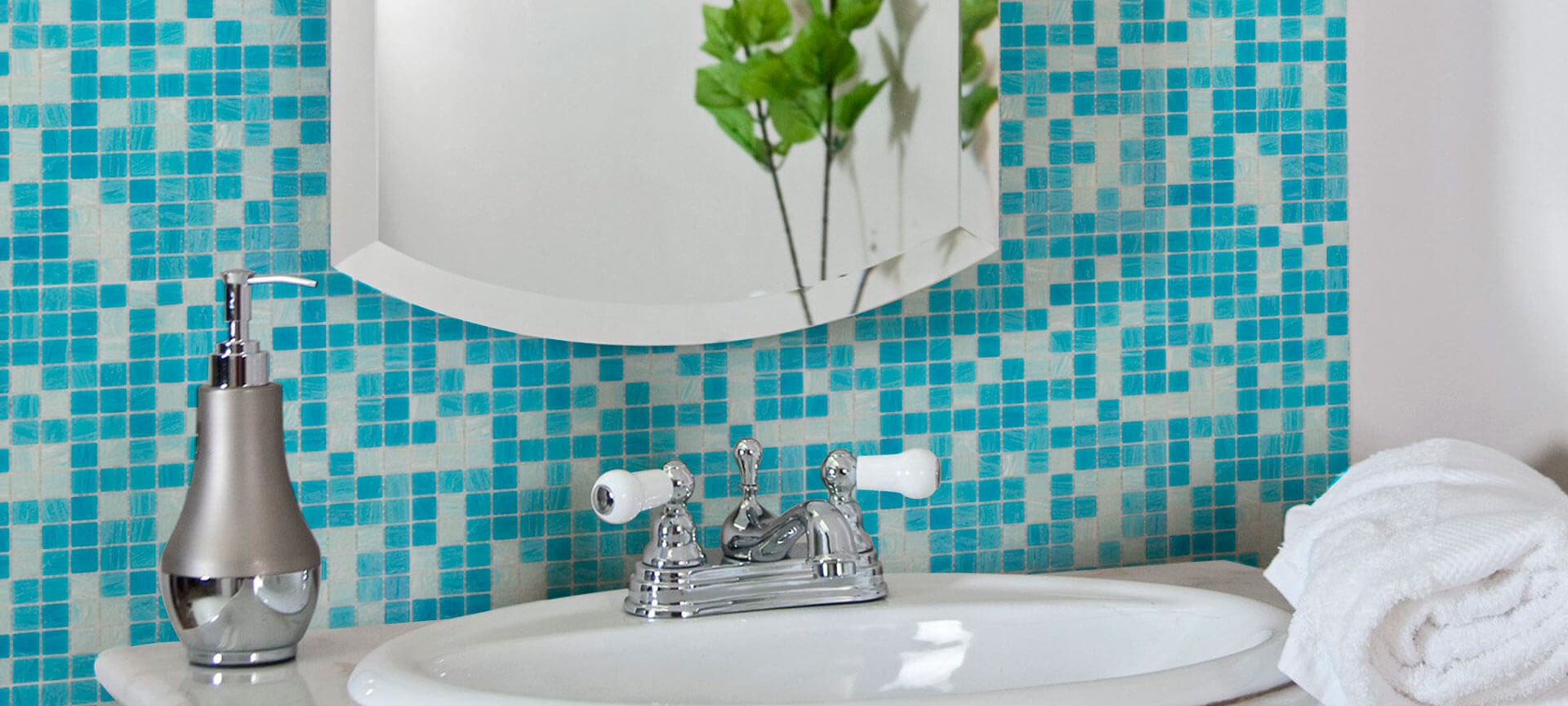 Acquarelle Delphinium 298x298x4 Caramelle Mosaic
