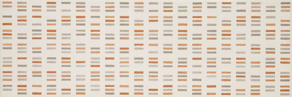 MLEP Colourline Ivory/Taupe/Orange Decoro 22x66.2 MARAZZI Italy