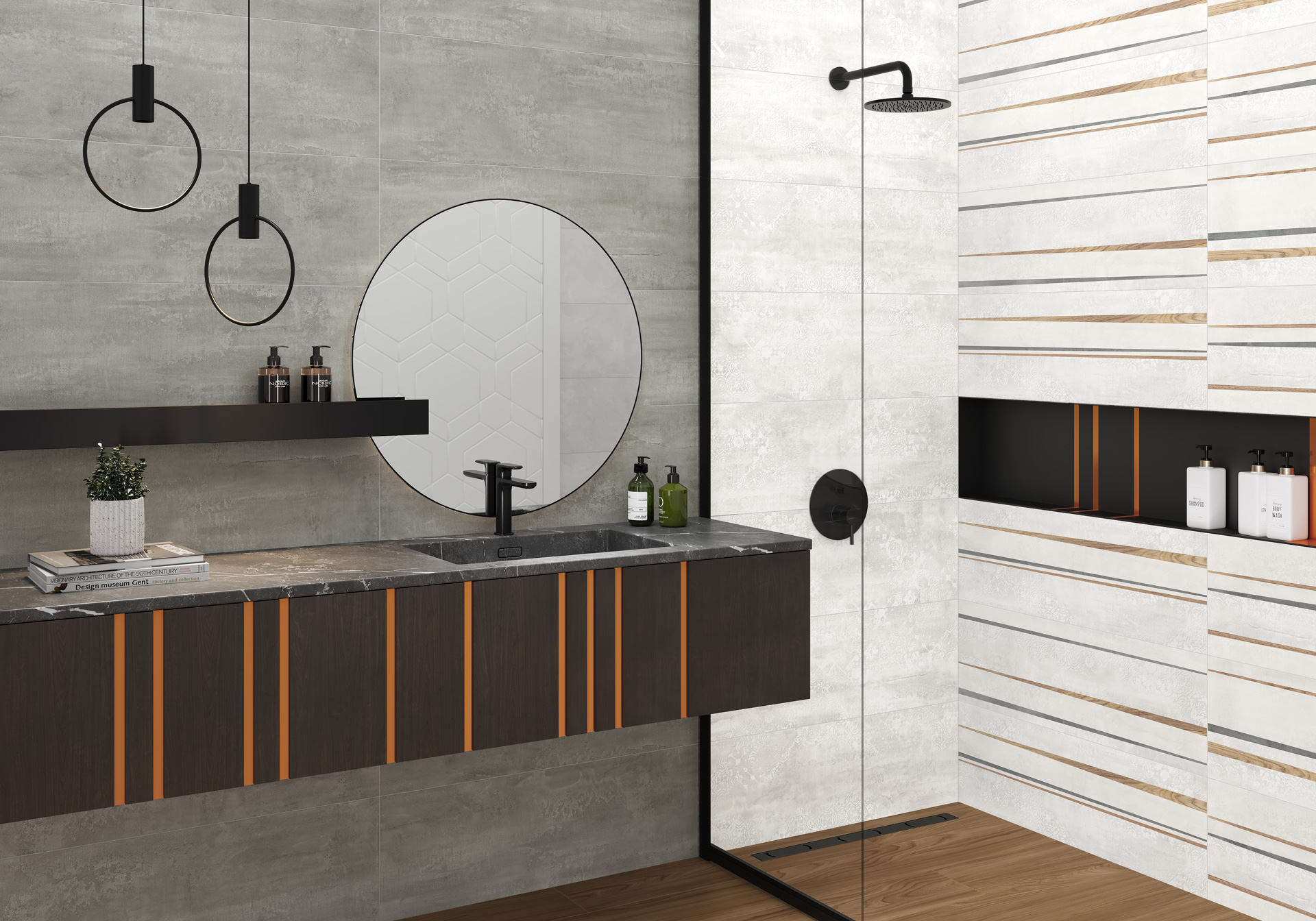 TWU3090DKR77R Dakar матовая 300x900x8.5 Alma Ceramica (Уралкерамика)