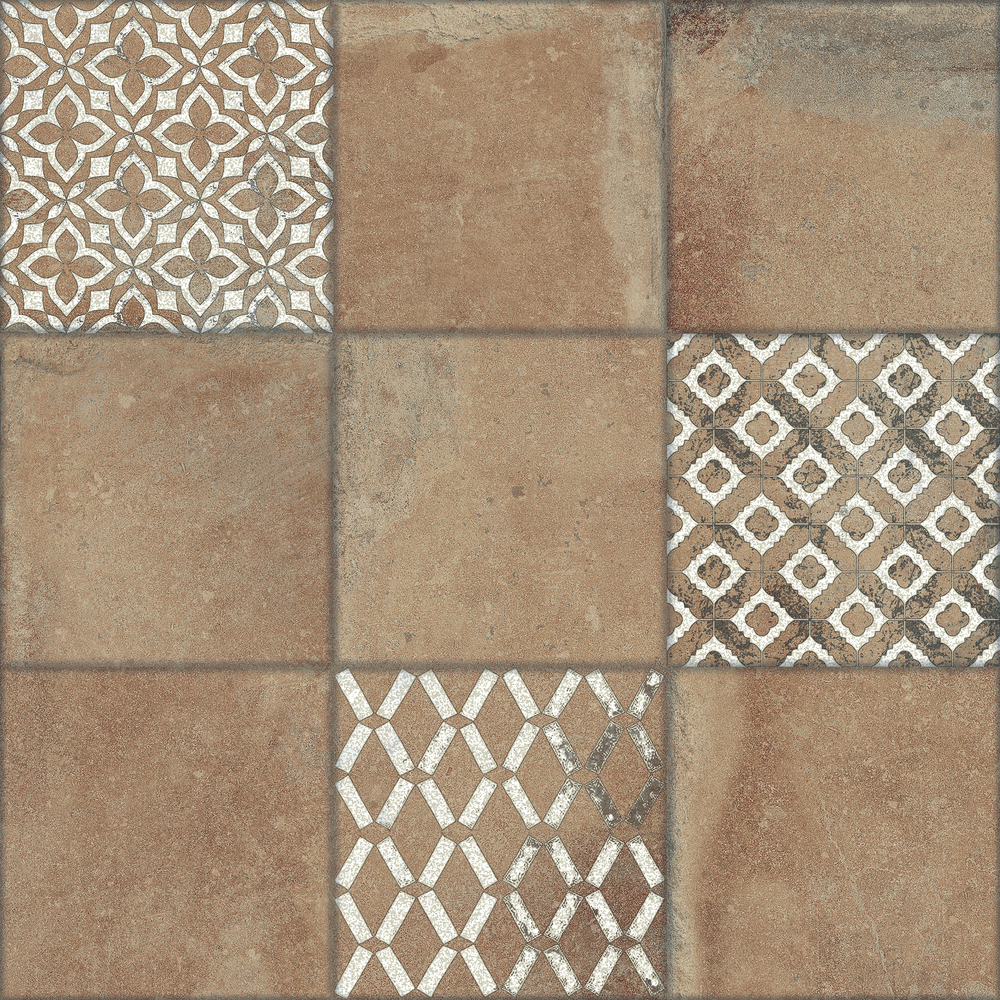 Kube Quinta Cotto-Carrara 45x45 La Platera