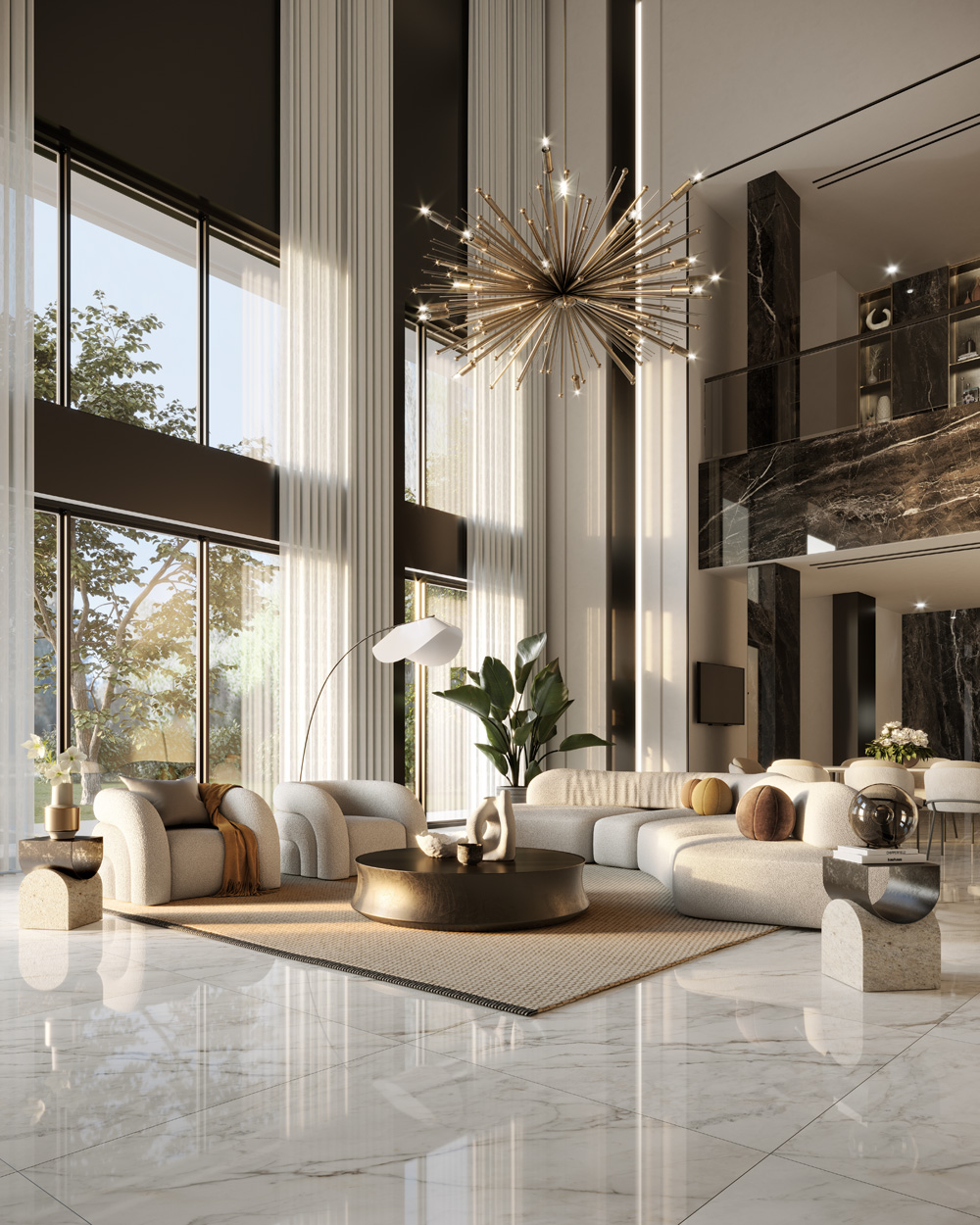 Allure Tundra Glossy 120x120 Kerlite фото 16