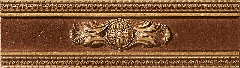 Caledonia Cenefa Cerce Marron 7,5х25 STN Ceramica