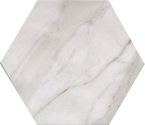 fLVA Roma Calacatta Esagono 25x21.6 FAP Ceramiche