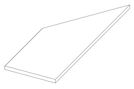 620090000812 Force Fancy Lineare Angolo Sx 30x60 Atlas Concorde Russia