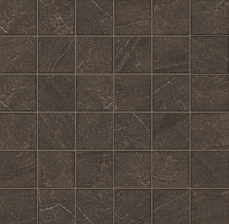 Мозаика GB04 Gabbro неполированная (5х5) 30x30 Estima