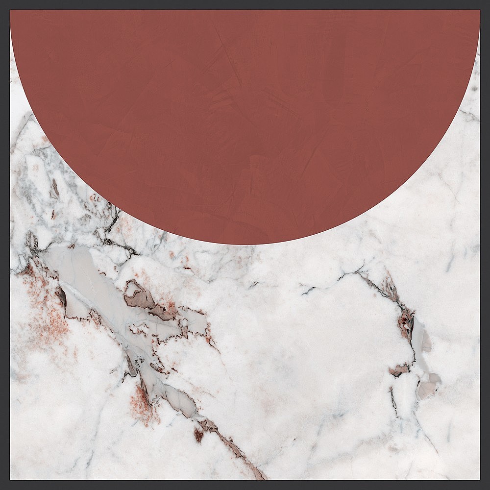 764135 Policroma Volta Breccia-Mattone Mat Ret 6mm 120x120 Cedit
