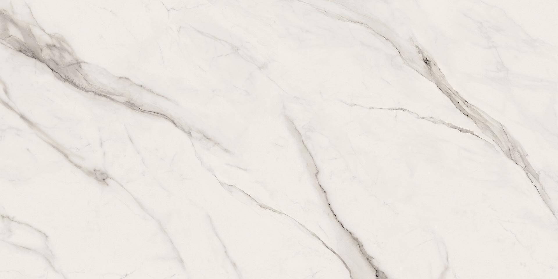 G67580 Statuario White Lux R 60x120 Versace (Gardenia Orchidea)