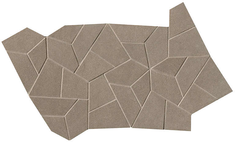 fPRP Sheer Taupe Gres Fly Mosaico 25x41,5 FAP Ceramiche