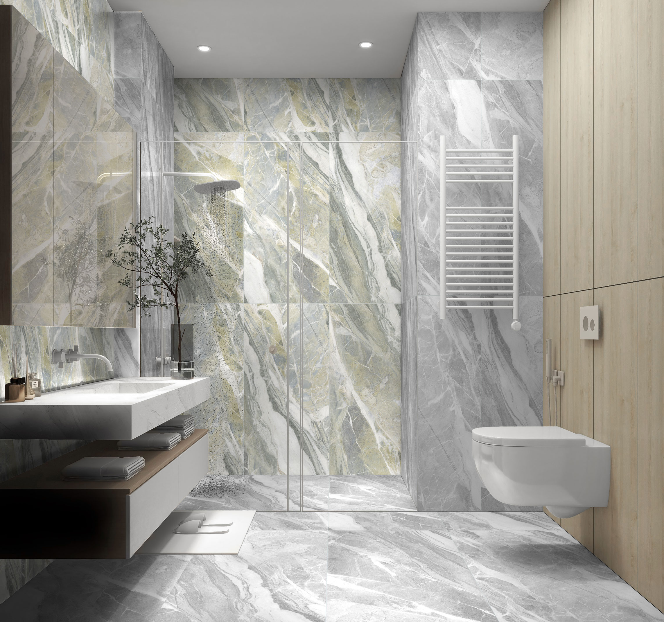 GT1206019501MDGR Mumbai Серый матовый 60x120 Global Tile