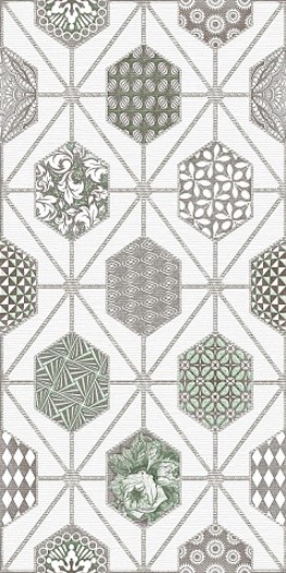 Декор Devore Light Geometria 31.5x63 Azori