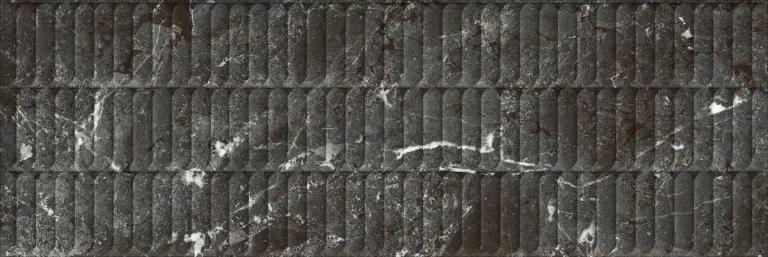 KM3090B0170R Тубкаль чёрный глянцевый структура обрезной 30x89,5x1,05 Kerama Marazzi фото 6