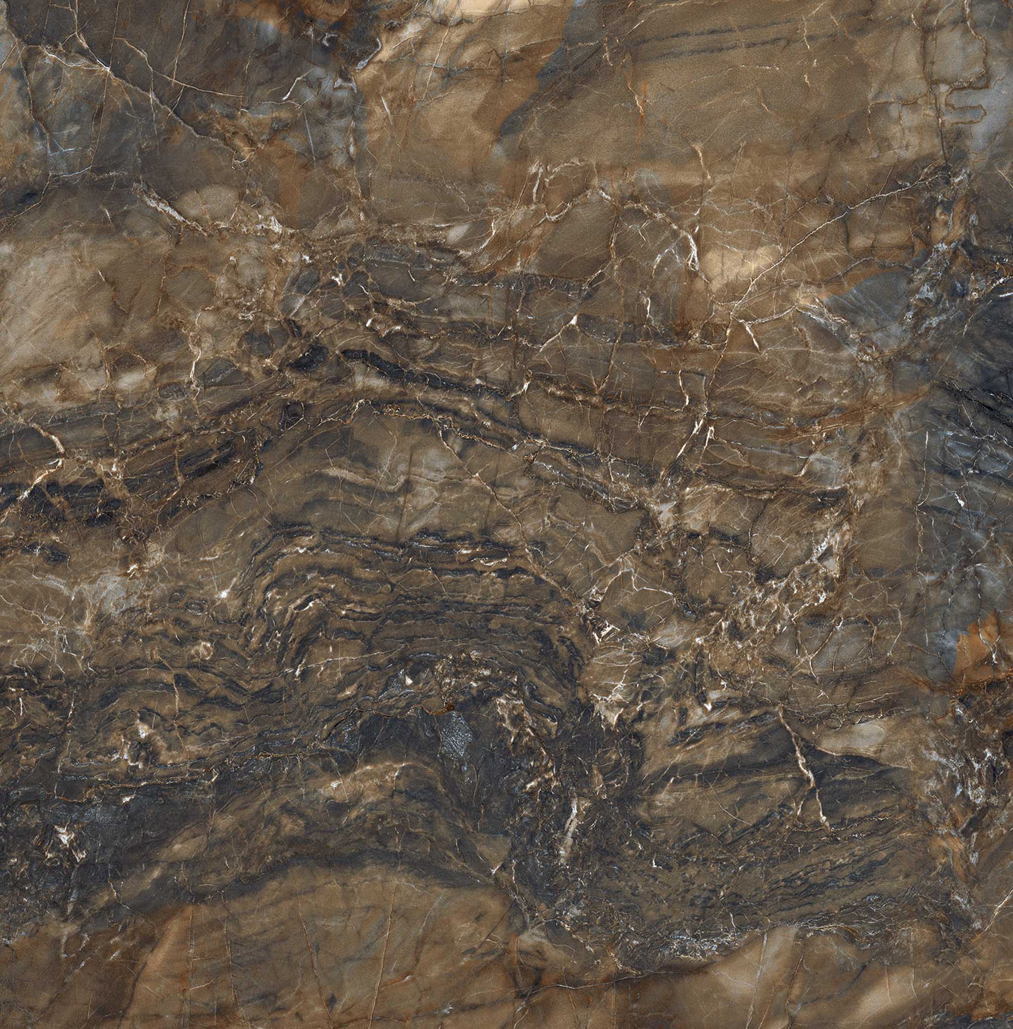 BR04 Bernini Dark Brown неполированный 80x80x11 Estima