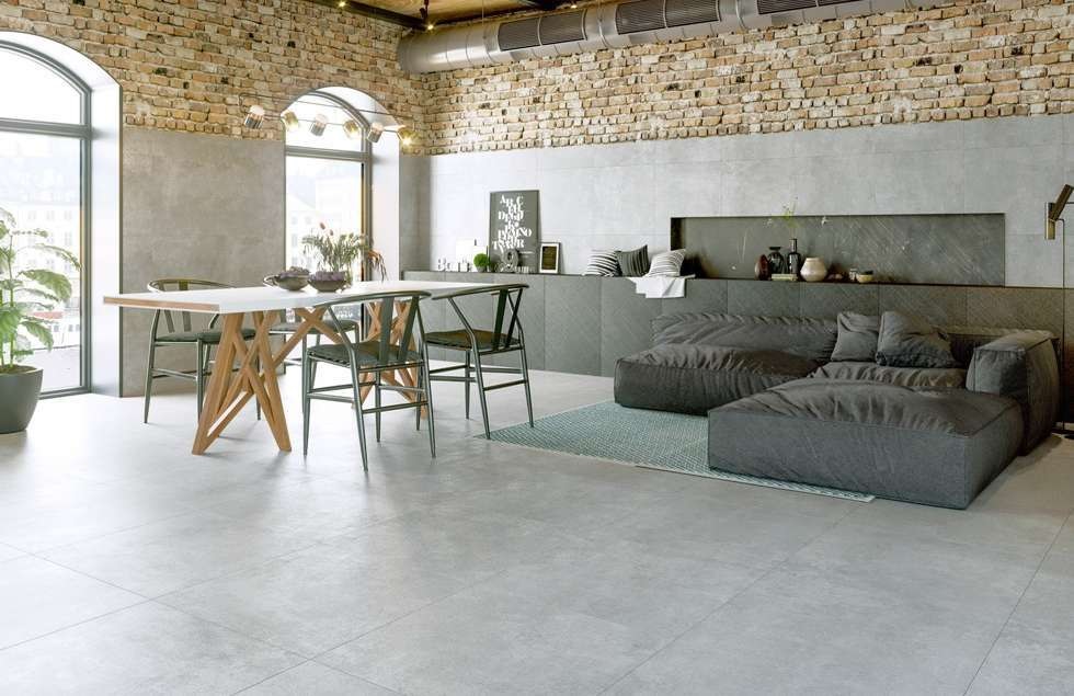 CR0H06M01 Concrete Grey PG 01 60х60 ZERDE TILE фото 8