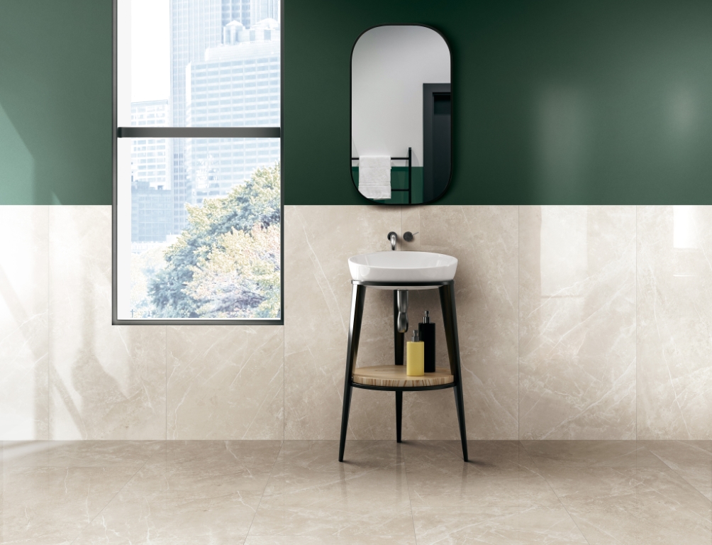 767029 Elemental White Sandstone Mosaico Luc 3x3 30x30 Cerim