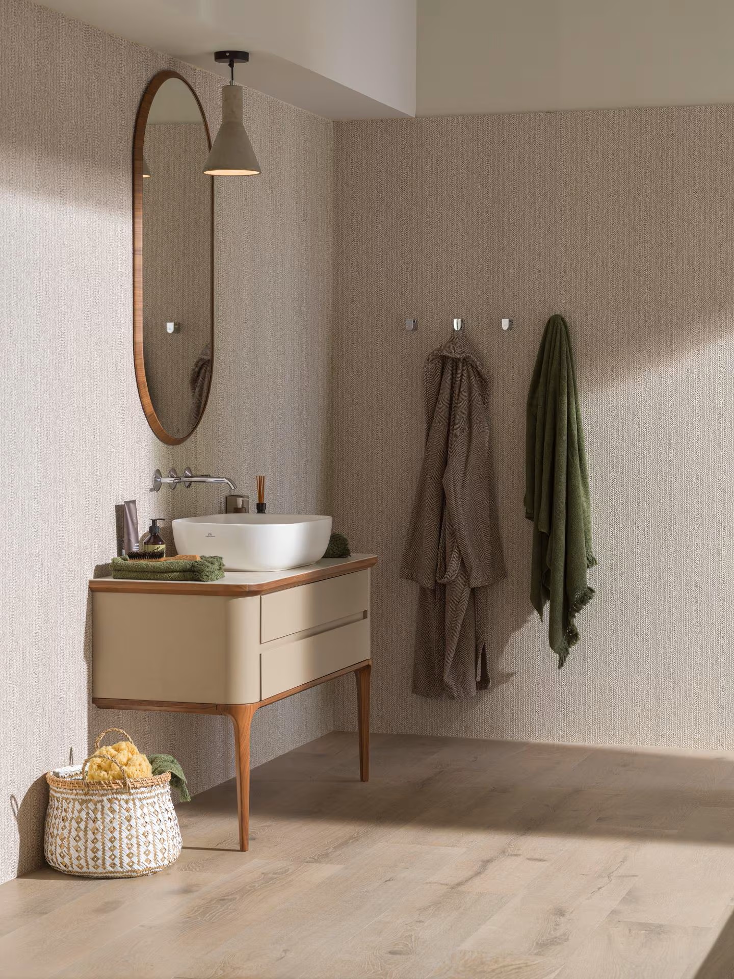 100320033 Deco Treccia Natural 59.6x150 Porcelanosa