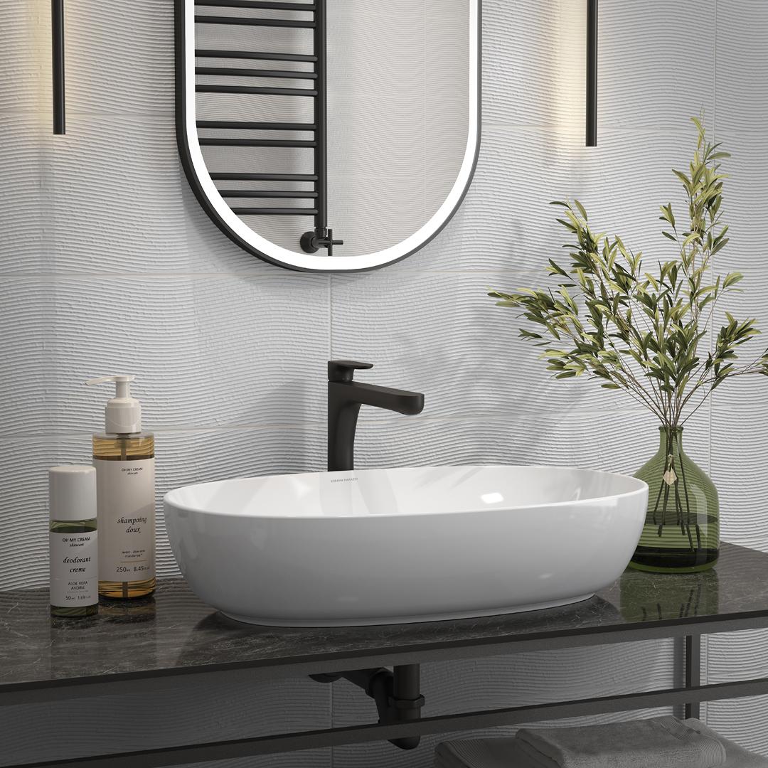 60167 Бьянка белый матовый мозаика 20x60x0.9 Kerama Marazzi