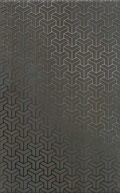 HGD/D371/6400 Декор Ломбардиа антрацит 25*40 Kerama Marazzi