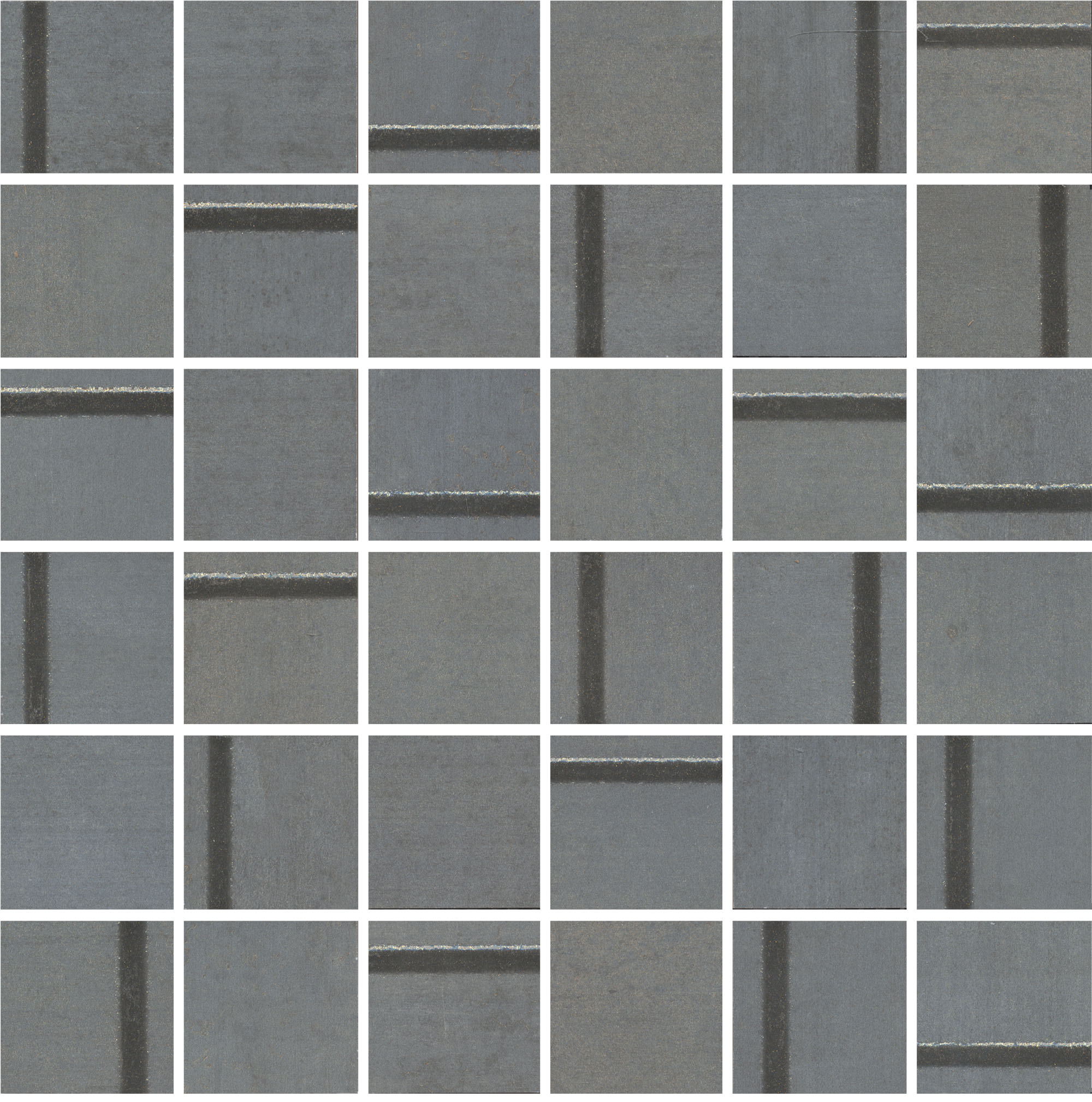 MM13131 Декор Гварди 1 мозаичный синий матовый обрезной 30x30x0,9 Kerama Marazzi