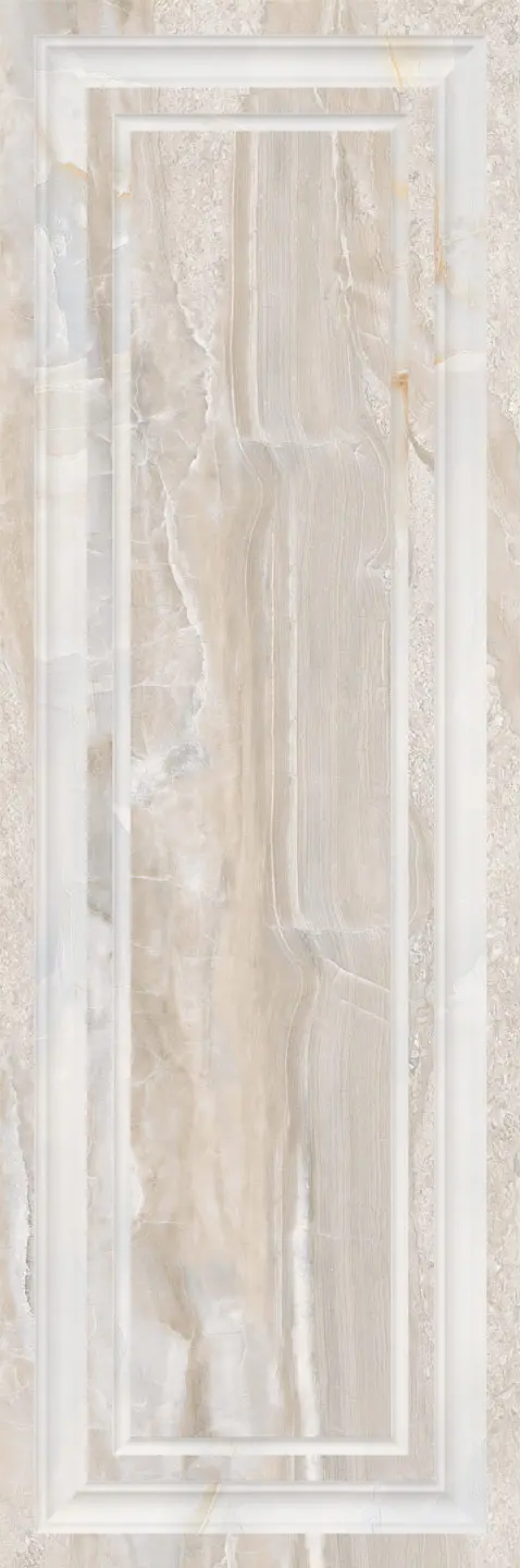 NC Royal Cornice Saturato Silver Rettificato 30x90 Novacera