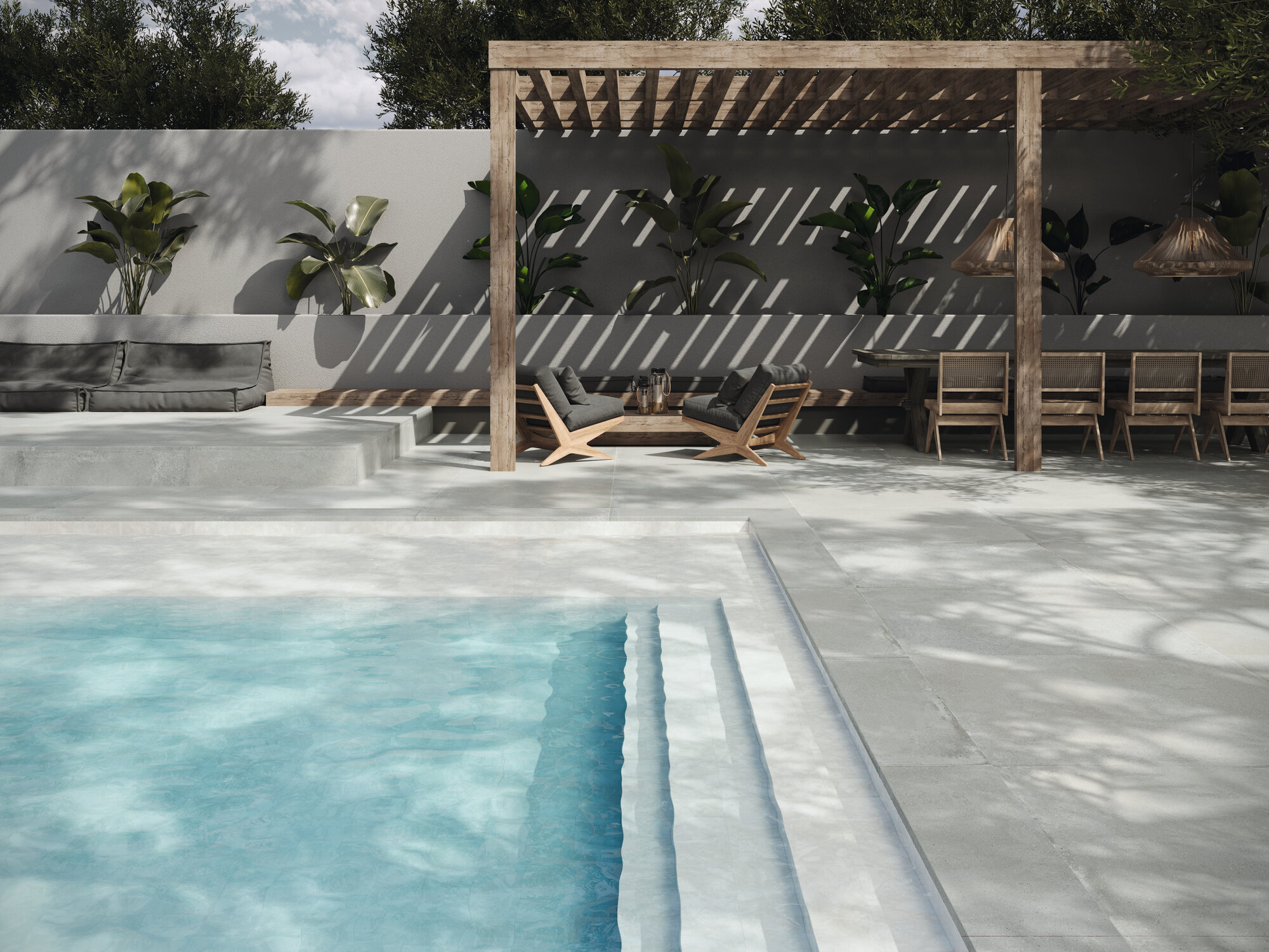 A042409 Palanzo Ecru Rect. 60x60 Ape Ceramica