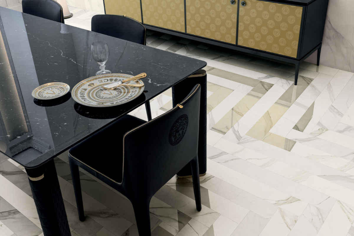 G67584 Black & Gold Lux R 60x120 Versace (Gardenia Orchidea) фото 23