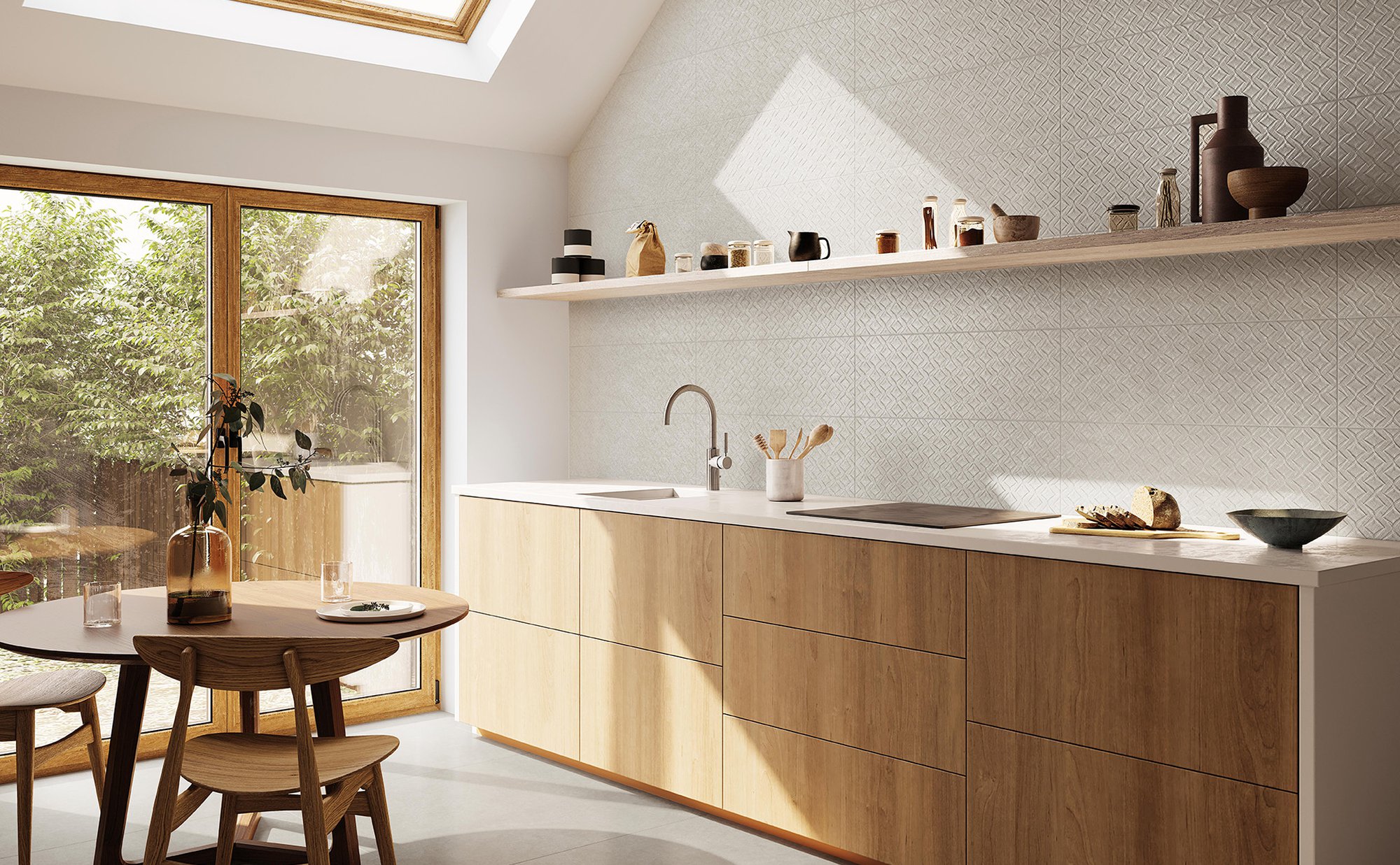 fPLT Summer Brezza Gres Round Mosaico R10 29,5x32,5 FAP Ceramiche