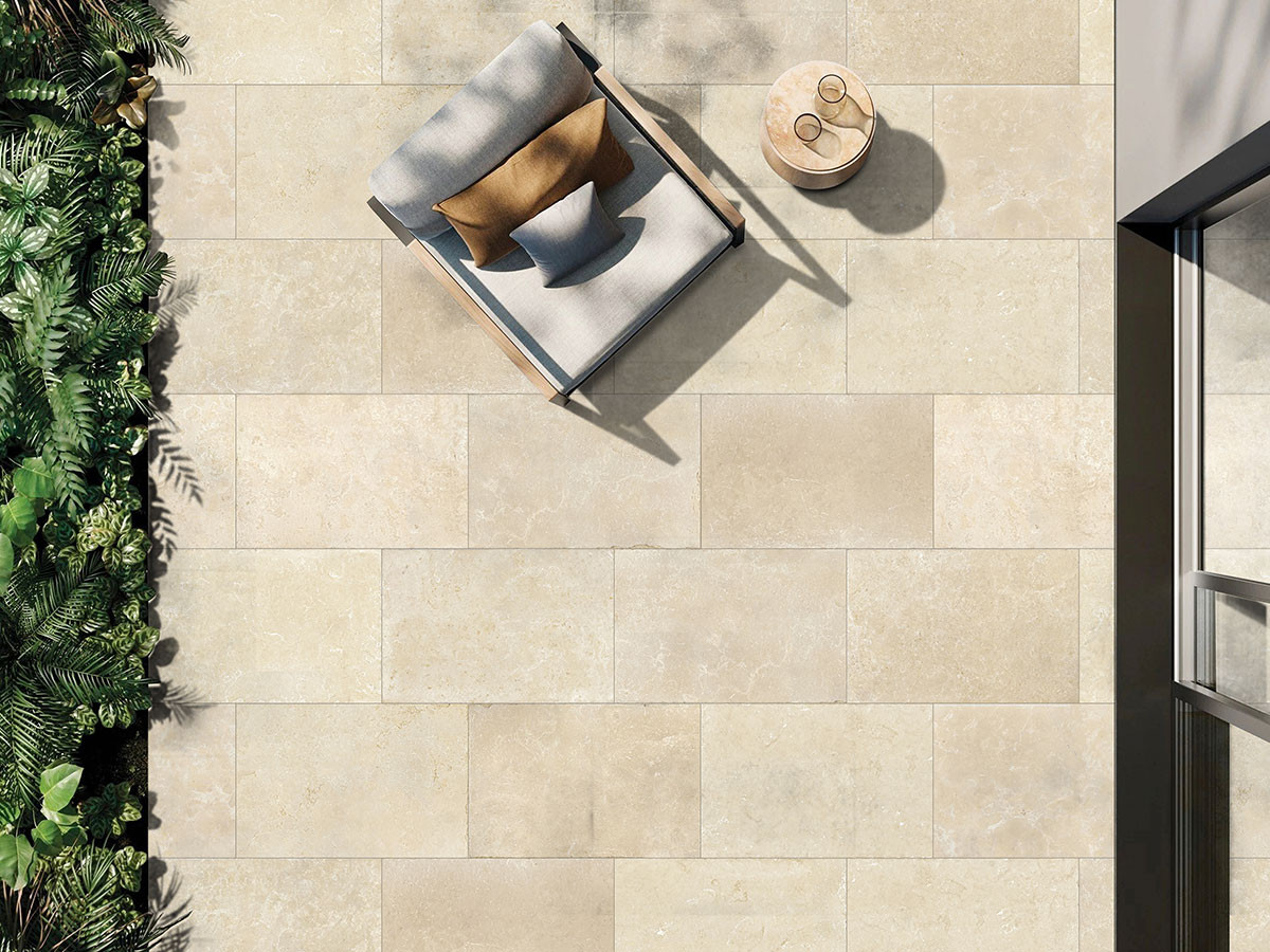 Travertine Grigio 20mm 60x120 Alpas Cera