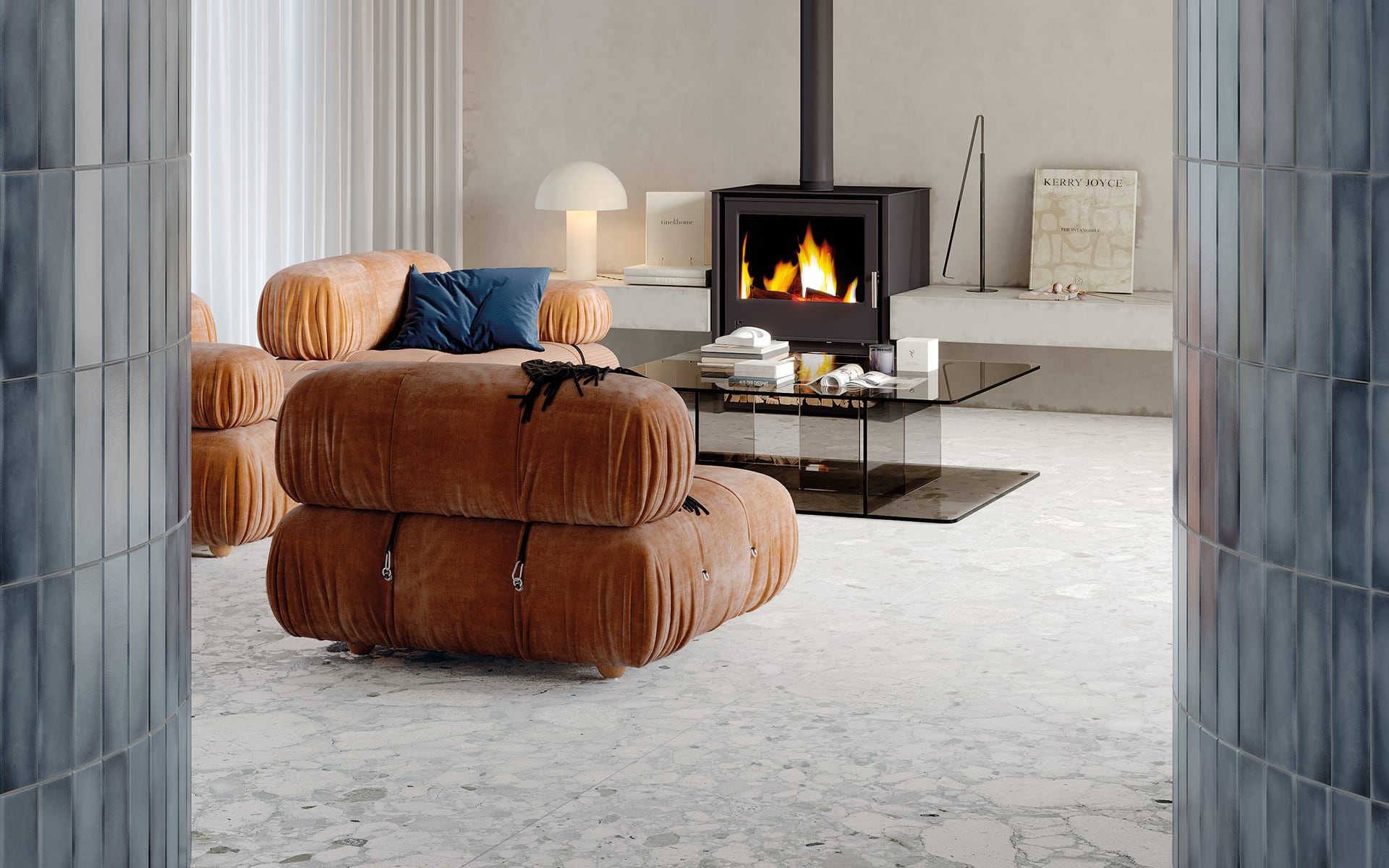 892876 Theke Pietra Ceppo Fluviale Top Lapped 120x60 Iris Ceramica фото 15