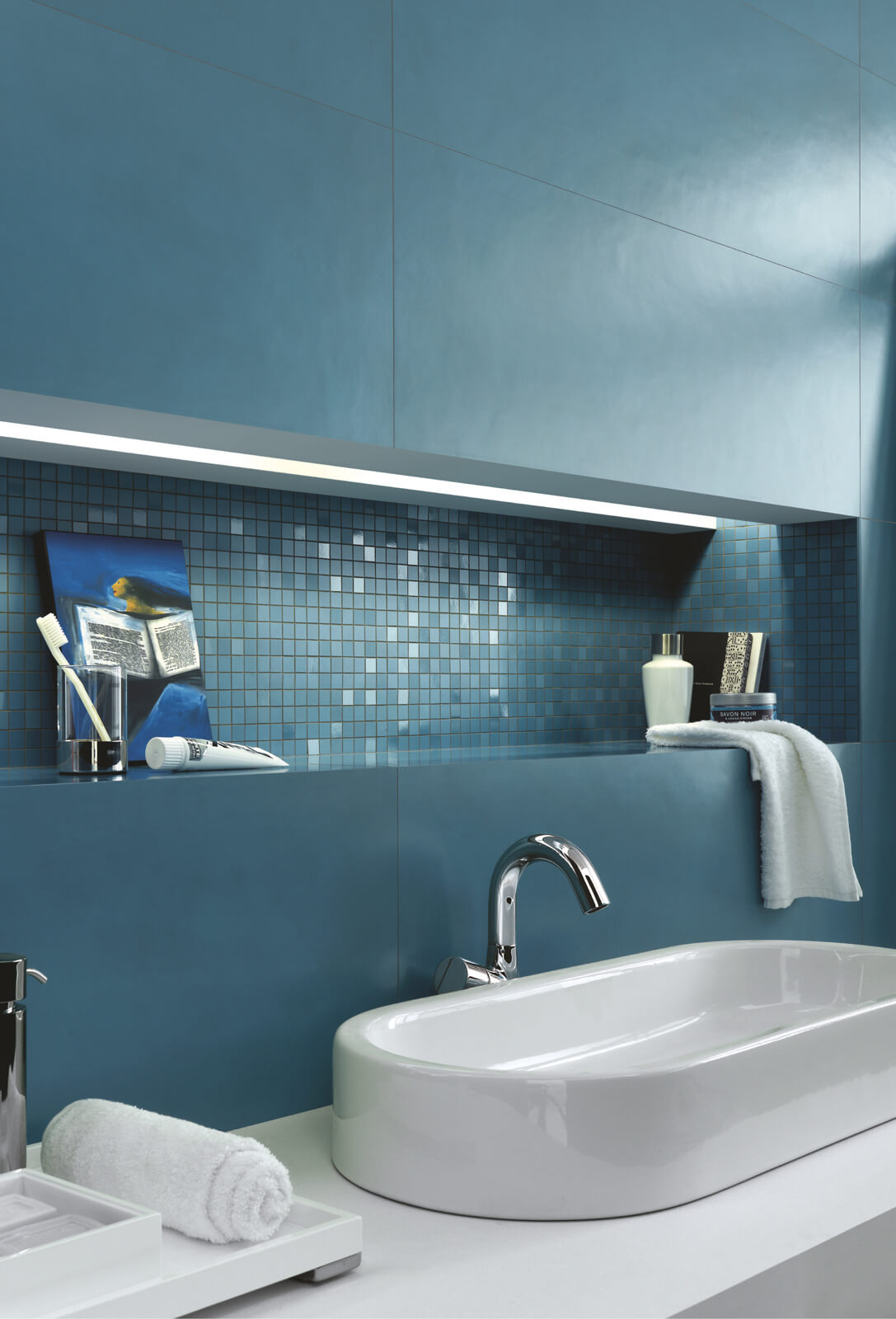 MHXO Concreta Mosaico Lava 32.5x32.5 MARAZZI Italy
