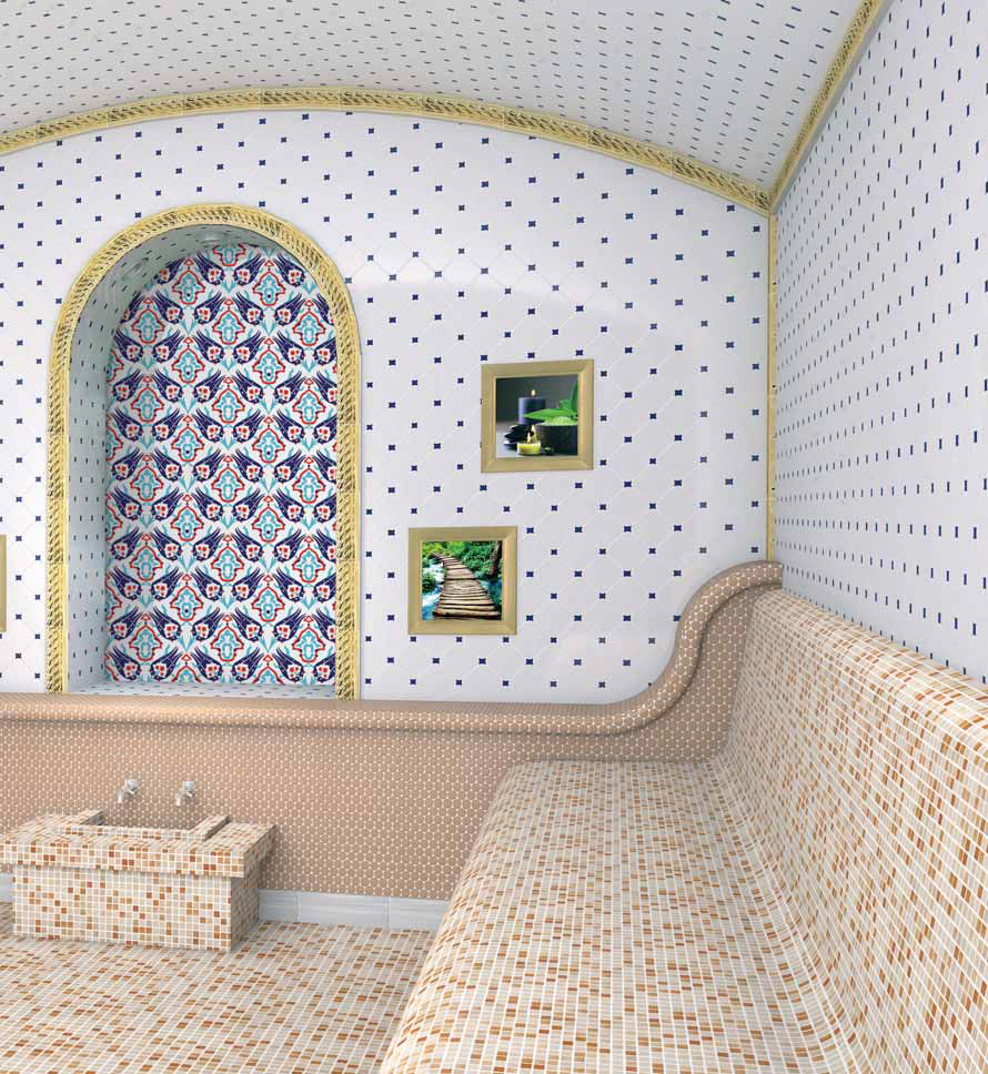 SD-144 Porcelain Mosaic Design Pattern 2 5x5 (420x420) Serapool
