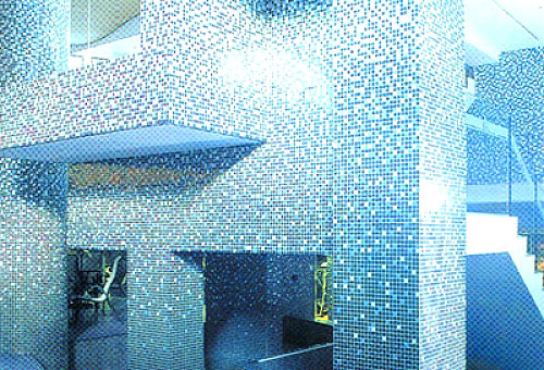 A131 Matrix color 1x1 31.8x31.8 ROSE MOSAIC