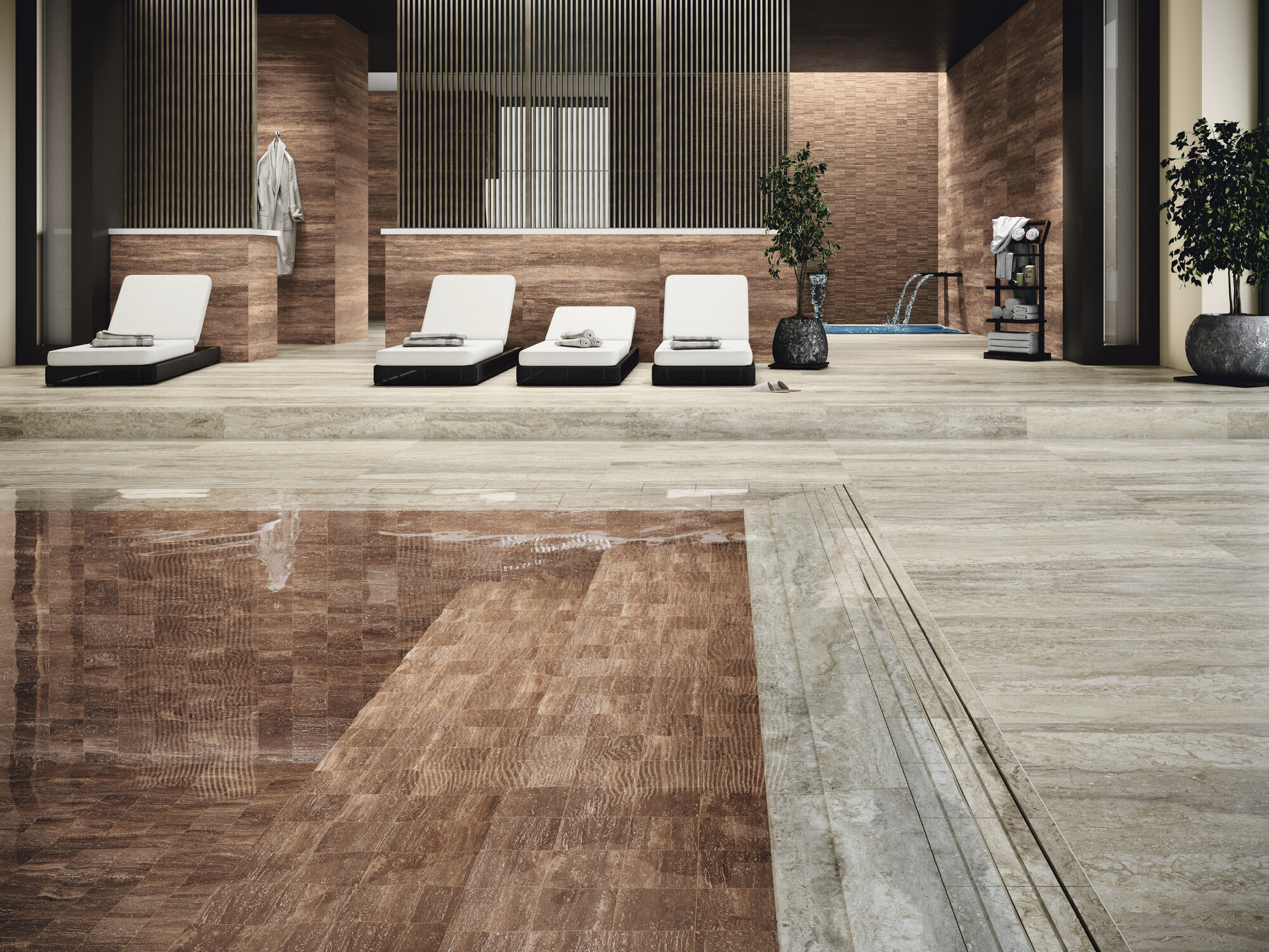 A044714 Ardome Red Rect 60x120 Ape Ceramica фото 5