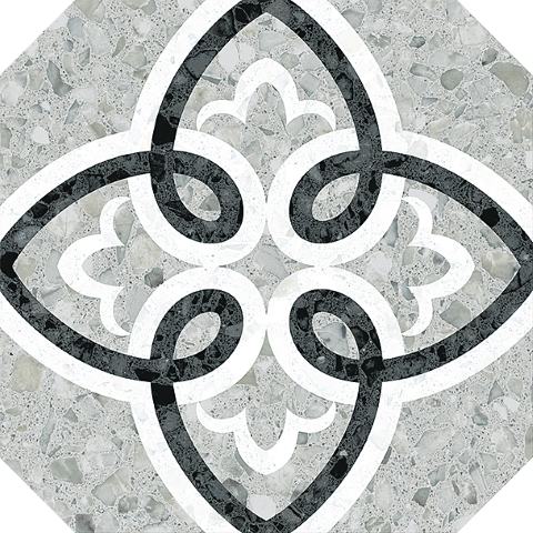 4T75 Octgono Garde Gris 20x20 VIVES