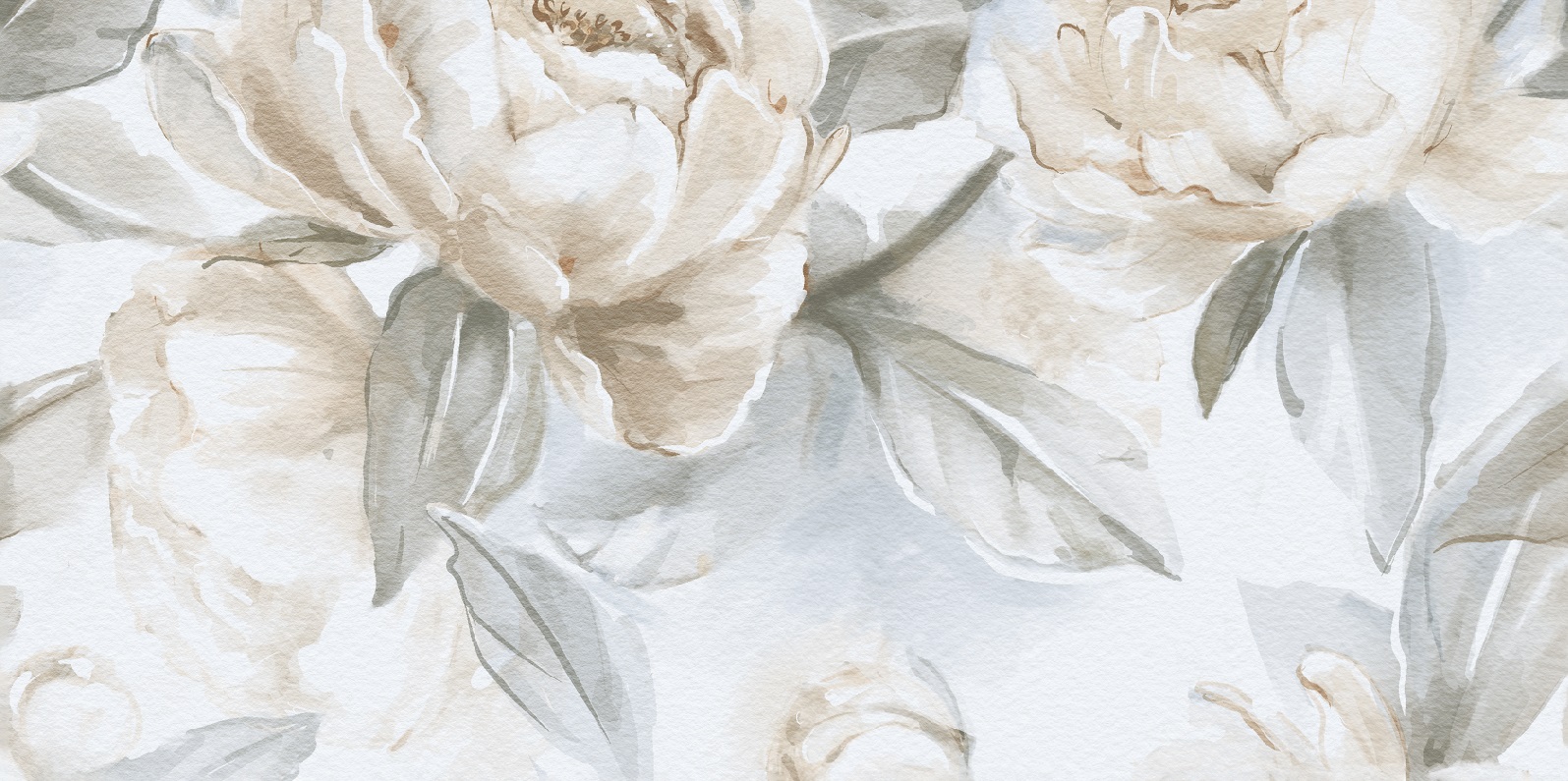 Elite Peonies Decor A+B Matt 60x120 Staro