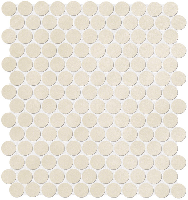 COLOR NOW BEIGE ROUND MOSAICO 29,5X32,5 FAP Ceramiche