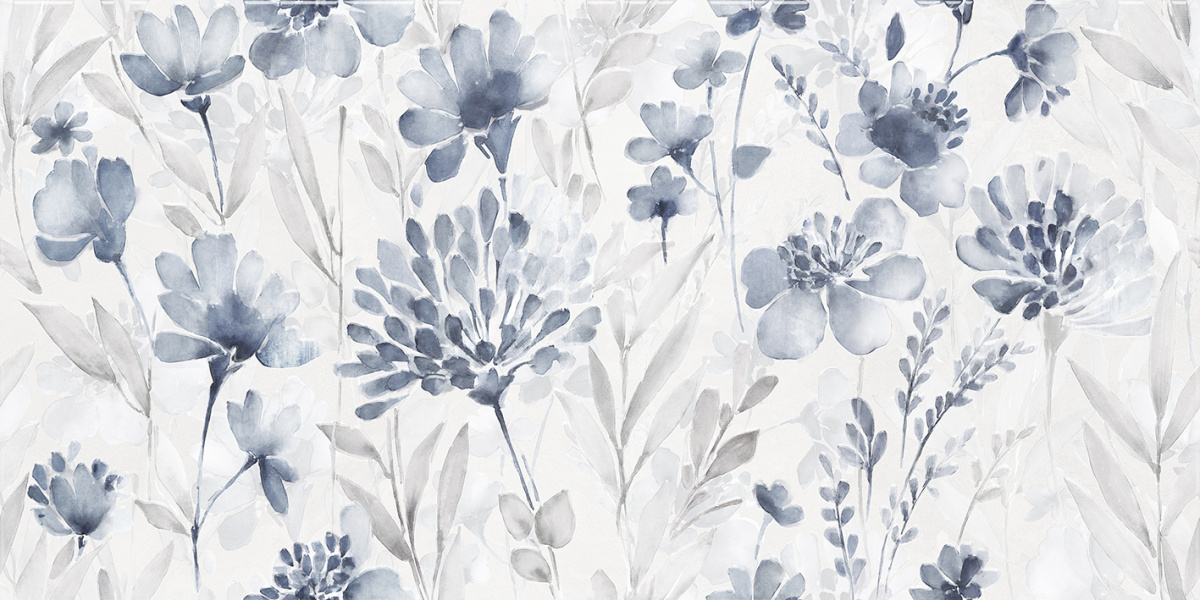 VT/A659/48018R Aquarelle blanco Декор матовый обрезной 40x80 Laparet