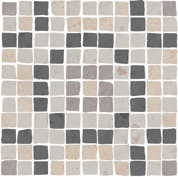 MBS007 Про Лаймстоун Спакко 1 мозаичный матовый 20х20 Kerama Marazzi
