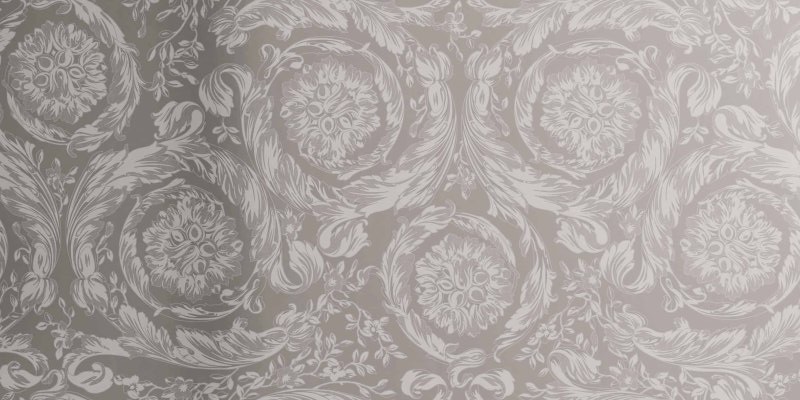 0021132 Barocco Platinum Lux Rett 60x120 Versace (Gardenia Orchidea)