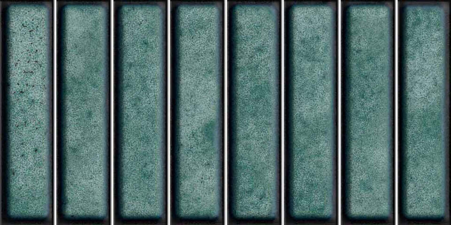 Domino Verde Glossy 15x30 El Barco фото 7