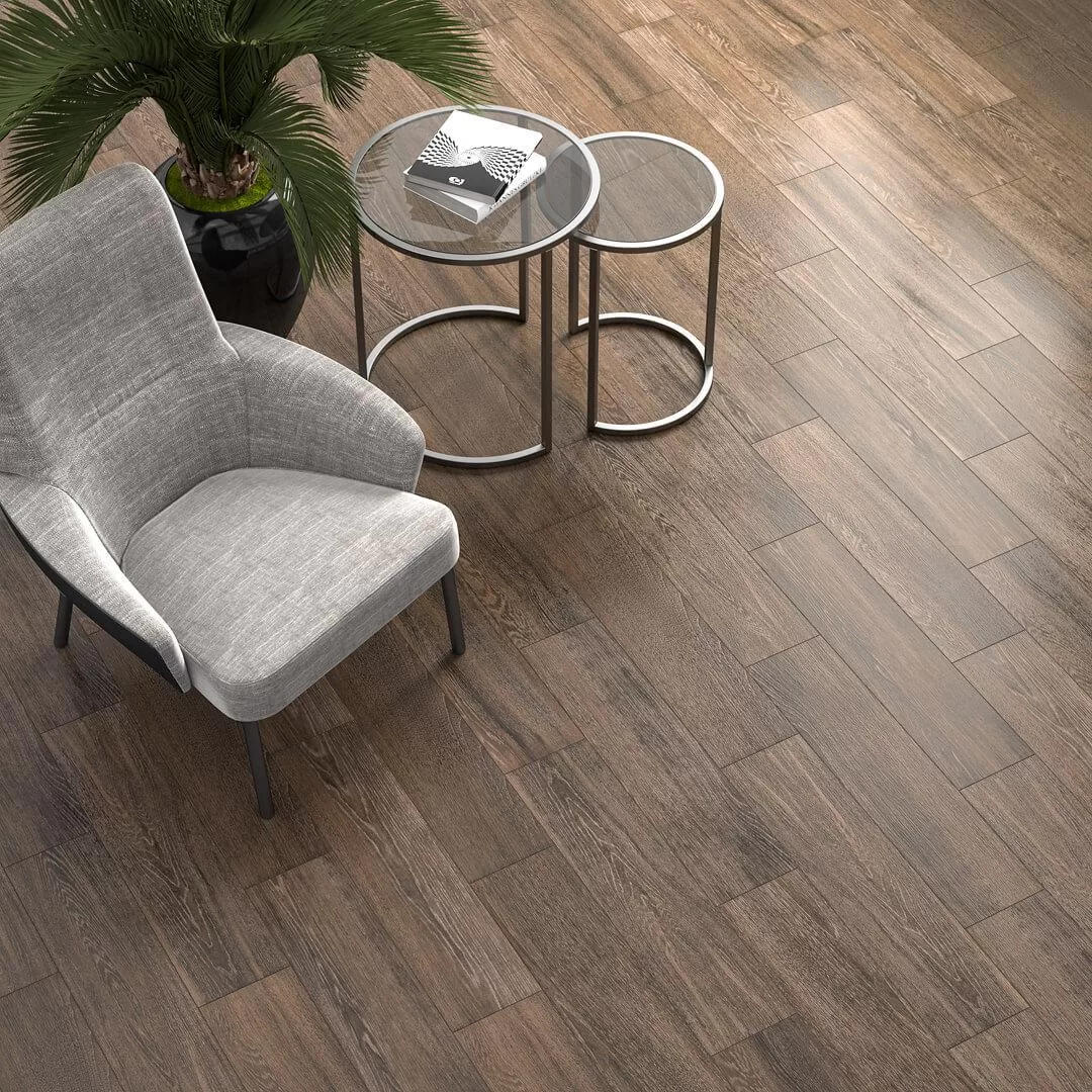SG701590R Фрегат темно-коричневый обрезной 20х80х9 Kerama Marazzi фото 14
