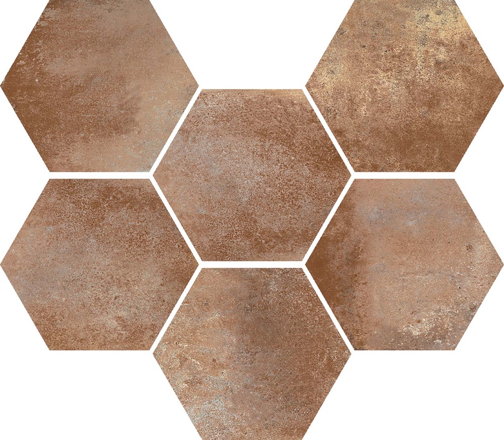 MMYK Cotti D Italia Marrone 21x18.2 MARAZZI Italy