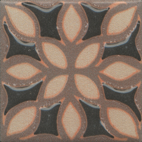 OS/C175/21052 Вставка Анвер 9 коричневый 4.85x4.85x6.9 Kerama Marazzi