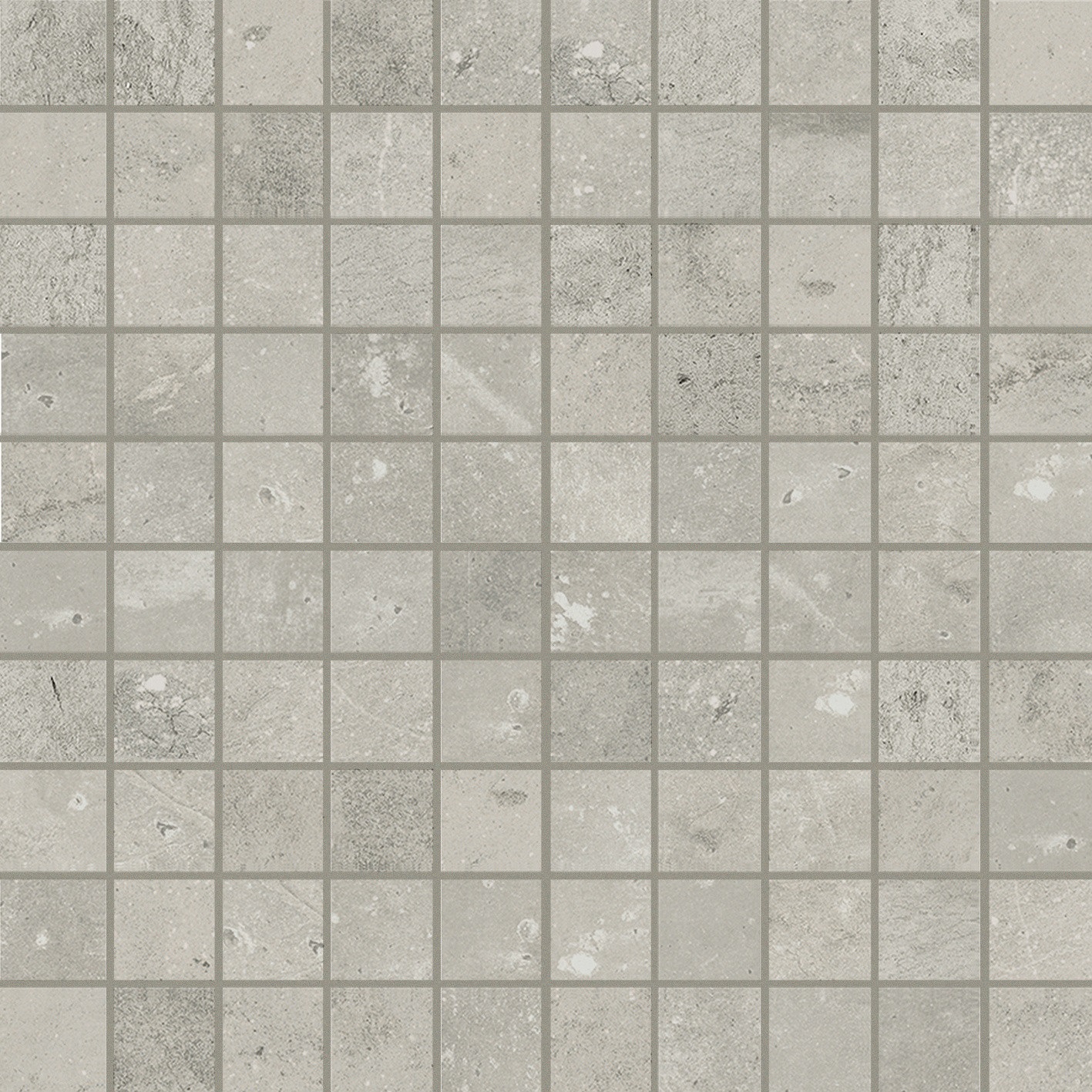 747466 Maps Light Grey Mosaico 3x3 30x30 Cerim